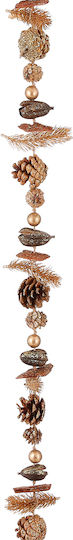MSA Weihnachtliche Girlande Gold 130x6cm 1Stück