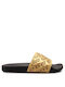 Emporio Armani Frauen Flip Flops in Gold Farbe