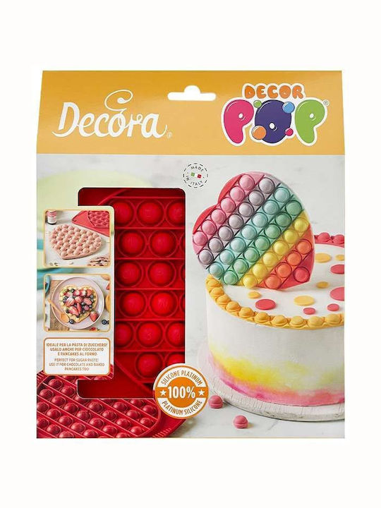 Decora Форма за сладкарство от силикон 13.8x13....