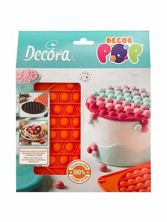 Decora Форма за сладкарство от силикон 19x17бр 1бр