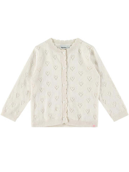 Babyface Kids Cardigan Knitted Ecru