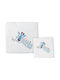 Beauty Home Set de prosoape pentru copii 2pcs White, Light Blue