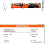 Screwdriver Battery 4V