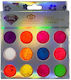 Globalnail Pigment Manicure Jars Nail Decoration 12 Colors Pigments Pigments Powder