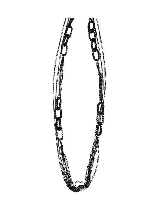 Cham Cham Necklace Black