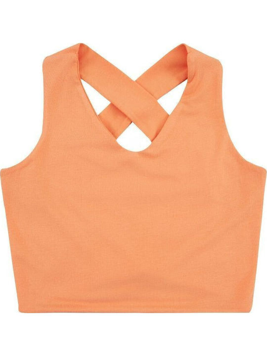 Chief Crop Top Orange
