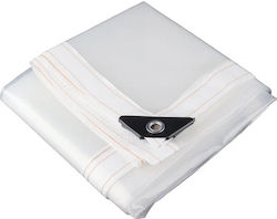 Waterproof Tarpaulin 3x3m. White