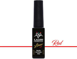 Laloo Cosmetics Laloo Liner Κόκκινο 10ml