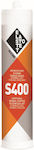 Elastotet S-400 Sealant Silicone Black 280ml 12pcs