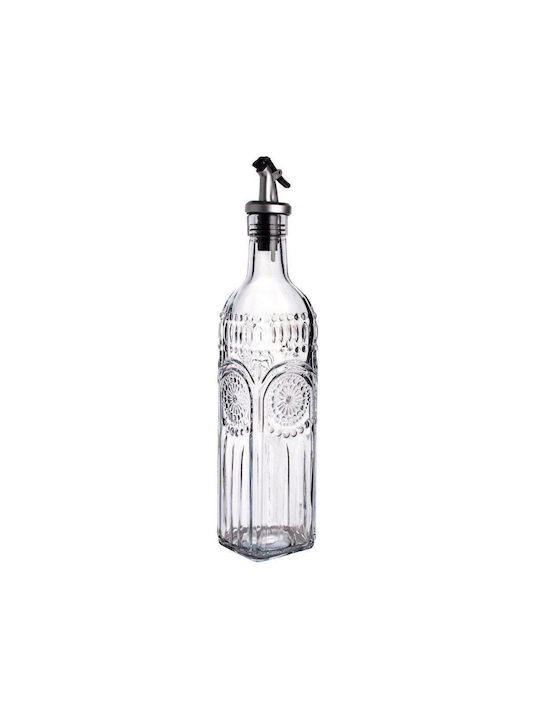 Max Home Δοχείο Λαδιού Γυάλινο με Ροή 500ml