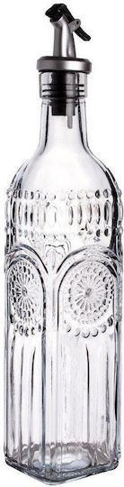 Max Home Δοχείο Λαδιού Γυάλινο με Ροή 500ml