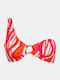 Bluza de costume de baie pentru femei Bluză Rock Club Waves Top Bikini Top One Shoulder Regular Fit Lycra