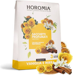 Horomia Αρωματικό Ντουλάπας Vanilla and Myrrh Βανίλια 3τμχ Horomia Αρωματικό Ντουλάπας Vanilla and Myrrh Βανίλια 3τμχ