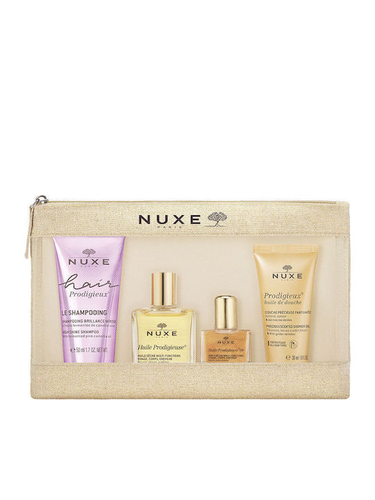 Nuxe Prodigieux Travel Set για Καθαρισμό Σώματος 5τμχ