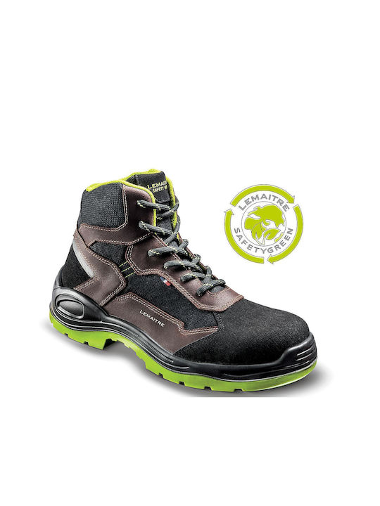 Lemaitre High Waterproof Boots Safety Gray S3 w...