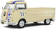 Solido Volkswagen Kombi T1 Pick Up Modeling Figure Car Beige in Scale 1:18