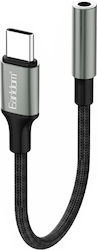 Earldom BG-40364 USB-C / 3.5mm male σε 3.5mm female