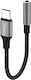 Earldom USB-C / 3.5mm Male to 3.5mm Female Converter 1 Piece BG-40364