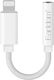 Earldom Lightning Male to 3.5mm Female Converter White 1 Piece ET-OT68
