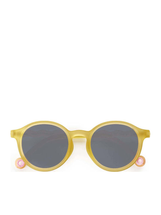 Olivio & Co Oval Kids Sunglasses with Polarized Lenses Yellow for 5-12 Years