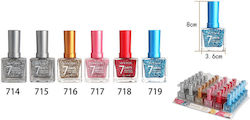 Wynie 7 Days Ultra Shine Long Lasting Βερνικι Νυχιων Glitter 15ml 5 Χρωματα Wynie 7 Days Ultra Shine Long Lasting Βερνικι Νυχιων Glitter 15ml 5 Χρωματα