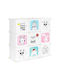 Ecotoys Kindergarderobe 9 Positionen Tiere