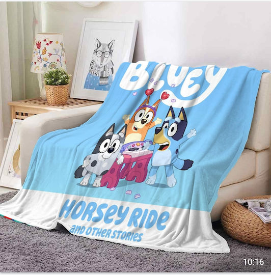 Markadoro Blanket Bluey 160x200cm