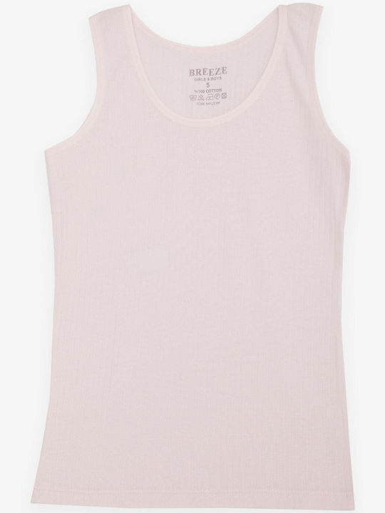 Trendy Shop Kinder Unterhemd Tank-Top Rosa 1Stück