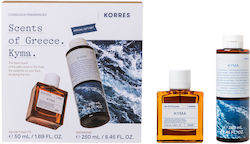 Korres Kyma Men's Set with Eau de Toilette 2pcs