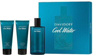 Davidoff Herren Cool Water Geschenkset Eau De Parfum 125ml Duschgel 75ml After Shave Balsam