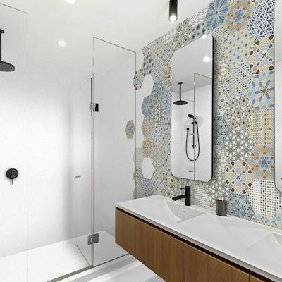 Keros Floor / Wall Interior Matte Tile 27x23cm Al-andalus Mix