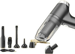Car Handheld Vacuum Dry Vacuuming with Power 120W & Car Socket Cable 12V Gray