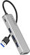 Earldom USB Hub 11 Ports USB 2.0 with USB-A Connection Gray