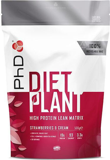 Diet Plant με Γεύση Strawberry Cream 500gr
