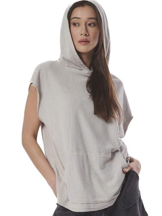 Body Action Women's Hooded Sweatshirt Quiet Grey