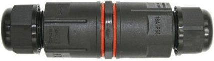 Întrerupător Fis Fus Pin fără buton Splitter 5p 5x16amp Diametru cablu 6mm la 11mm Negru Cromat