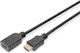 Digitus Кабел HDMI Мъжки - HDMI Женски 2м Черен