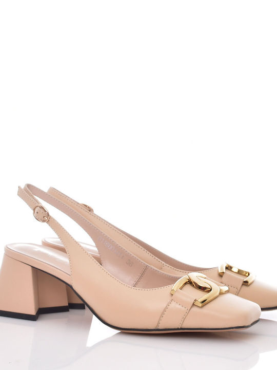 Favela Beige Heels