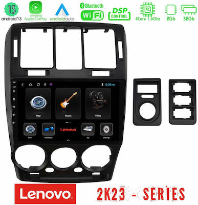 Lenovo Car-Audiosystem für Hyundai Getz 2002-2009 (Bluetooth/USB/WiFi/GPS) mit Touchscreen 9"