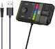 Blue Star FM Transmitter Autovehicul cu Bluetooth / USB