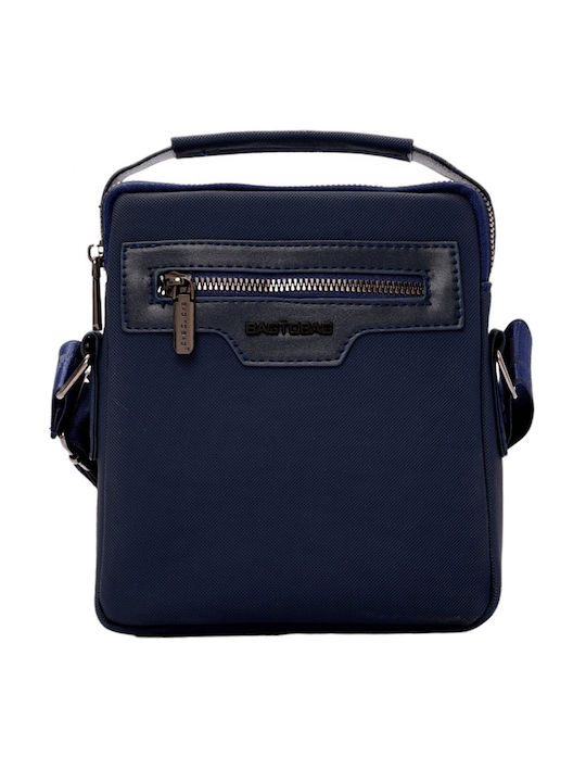 Bag to Bag Shoulder / Crossbody Bag with Zipper Blue