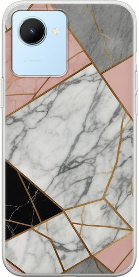 The Marble Collection - Modern Back Cover Σιλικόνης 1.5mm Πολύχρωμο (Realme C30)
