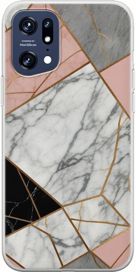 The Marble Collection - Modern Задна корица Силикон 1.5мм Многоцветен (Oppo Find X5 Pro)