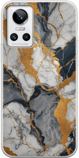 The Marble Collection - Artistic Back Cover Silicone 1.5mm Multicolour (Realme GT Neo 3)