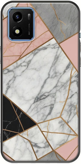 The Marble Collection - Modern Back Cover Silicon 1.5mm Multicolor (Vivo Y01)