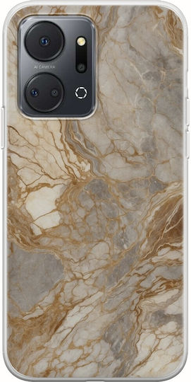 The Marble Collection - Natural Back Cover Σιλικόνης 1.5mm Πολύχρωμο (Honor X7a)