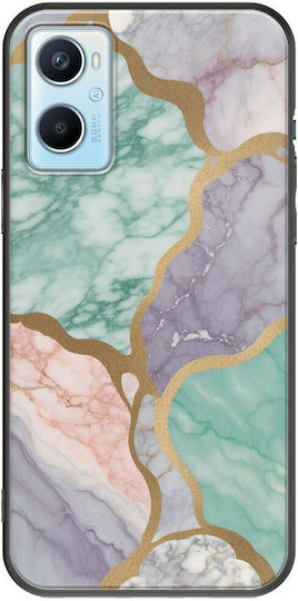 The Marble Collection - Pastel Задна корица Силикон 1.5мм Многоцветен (Опо А96)