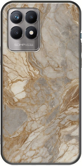 The Marble Collection - Natural Back Cover Σιλικόνης 1.5mm Πολύχρωμο (Realme 8i)