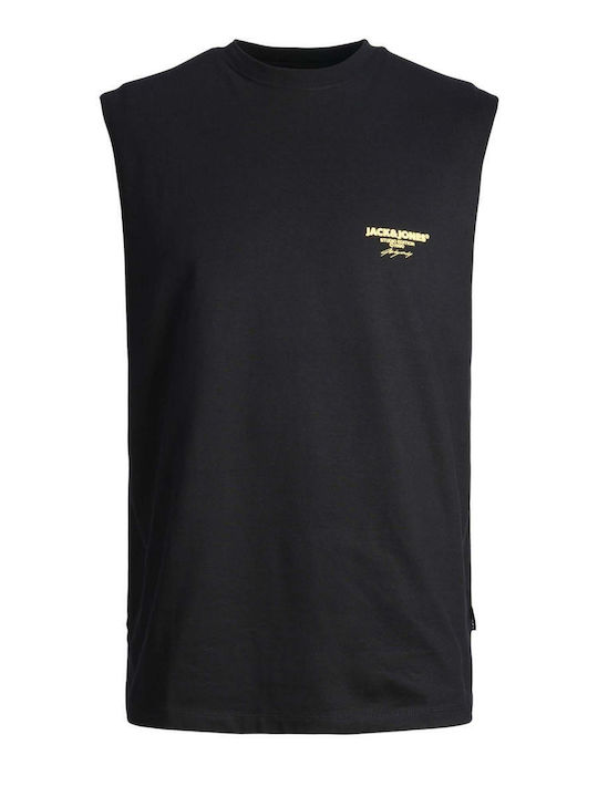 Jack & Jones Men's Sleeveless Blouse BLK 12256503