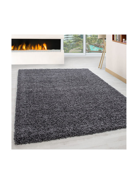 1500 Rug Rectangular Dark Grey